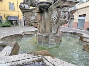 Viterbo - La fontana di piazza delle erbe