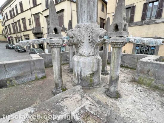 Viterbo - La fontana grande