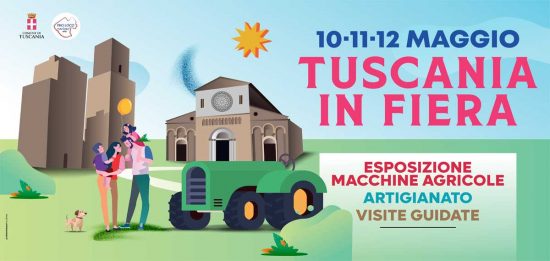 La locandina di "Tuscania in fiera"