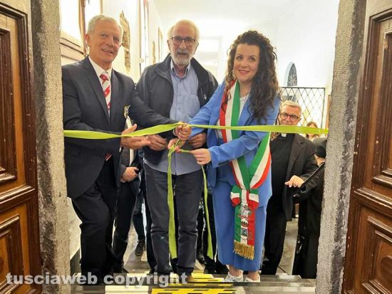 Viterbo - L’inaugurazione della mostra dedicata alla visita di Giovanni Paolo II