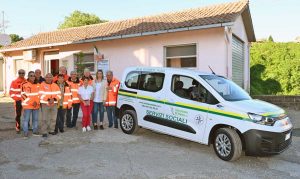 Montefiascone - Il nuovo mezzo dell'associazione Solidarietà falisca