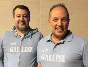 Matteo Salvini ed Edoardo Ciocchetti