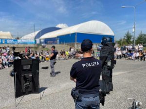 Fabrica di Roma - L'evento sulla sicurezza stradale con la polizia
