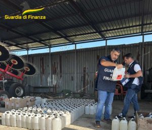 Latina - Guarda di finanza - Sequestrata cocaina liquida