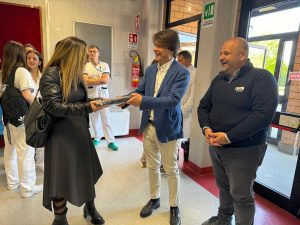 Viterbo - Asl - Gli studenti di infermieristica hanno donato il sangue