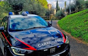 Una pattuglia dei carabinieri