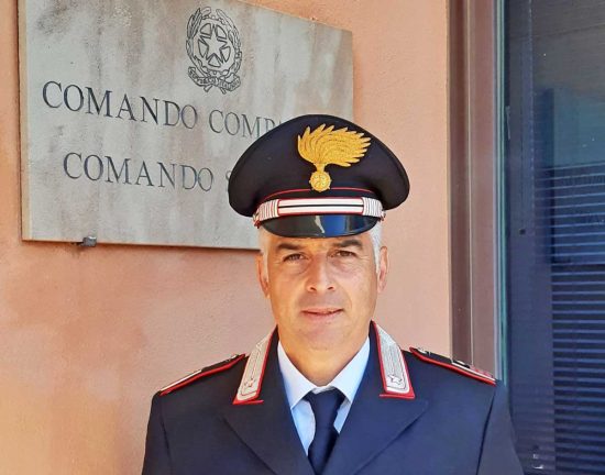 Il comandante Angelo Cristofori 