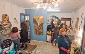 Capranica - Inaugurato lo studio d'arte di Emma Fausti