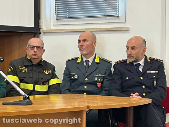 Da sinistra: Rocco Mastroianni, Luigi Falce e Mauro Vinciotti