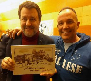 Matteo Salvini ed Edoardo Ciocchetti