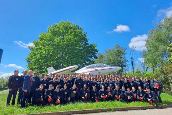 Viterbo - Gli allievi del 25esimo corso Fobos II