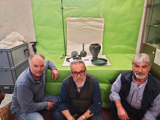 Barbarano Romano - I reperti in bronzo tornati al museo