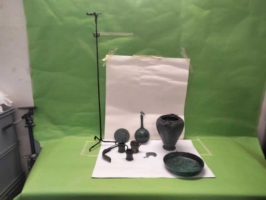 Barbarano Romano - I reperti in bronzo tornati al museo