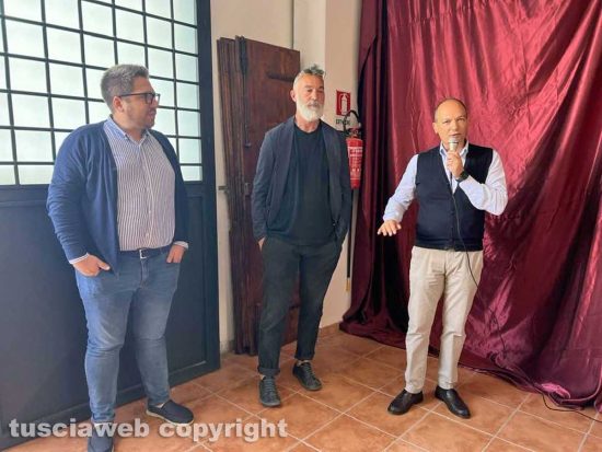 Viterbo - Giorgio Saraconi, Raffaele Ascenzi e Damiano Amatore