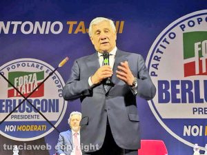 Viterbo - Antonio Tajani