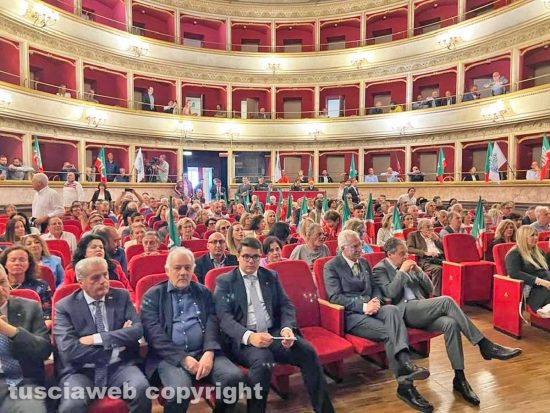 Viterbo - L'iniziativa al teatro dell'Unione con Antonio Tajani
