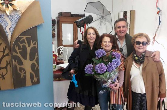 Capranica - Inaugurato lo studio d'arte di Emma Fausti