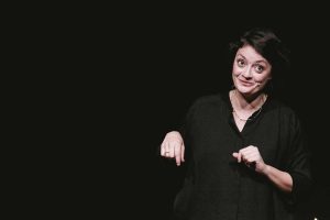 Un momento dello spettacolo "Cuoro"