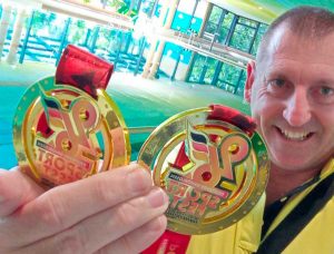 L'atleta civitavecchiese Fabiano Di Marco