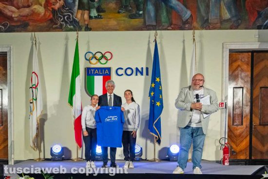 Salone d'onore del Coni - Presentazione progetto Juppiter "Destinazione Capo Nord"