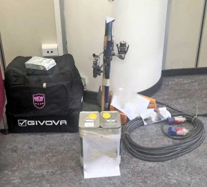 Terni - Il materiale rubato nel garage