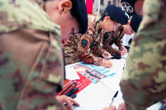Viterbo - Avis - La scuola sottufficiali dell’Esercito dona il sangue