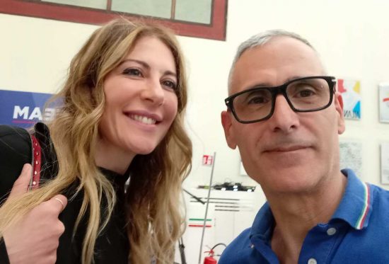 Francesca Fagnani e Luciano Di Genova