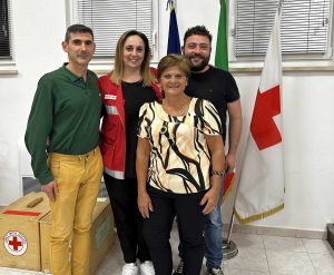 Viterbo - Cristina Bugiotti con i nuovi consiglieri Cri