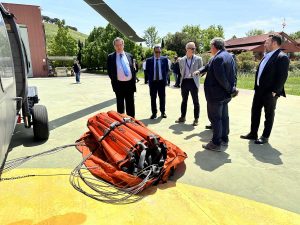 Roma - Il ministro Musumeci e il ministro slovacco Eštok ospiti di Elitaliana per l'arrivo del primo Black Hawk