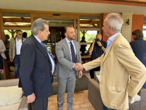 Roma - Il ministro Musumeci e il ministro slovacco Eštok ospiti di Elitaliana per l'arrivo del primo Black Hawk 