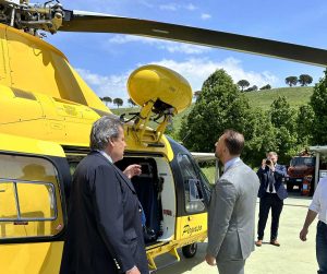 Roma - Il ministro Musumeci e il ministro slovacco Eštok ospiti di Elitaliana per l'arrivo del primo Black Hawk 
