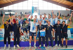 San Giustino - Pallavolo - La squadra maschile Under 19 campioni d'Italia