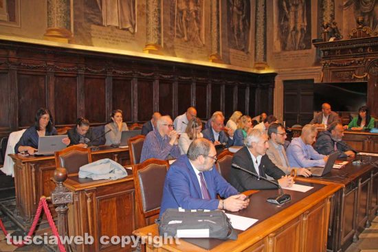 Viterbo - Consiglio comunale - La maggioranza