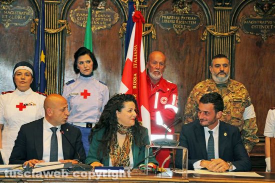 Viterbo - Consiglio comunale - Cittadinanza onoraria alla Croce Rossa