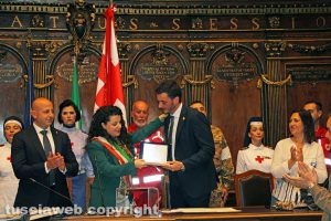 Viterbo - Consiglio comunale - Cittadinanza onoraria alla Croce Rossa