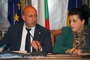 Viterbo - Consiglio comunale - Ciorba e Frontini
