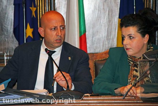 Viterbo - Consiglio comunale - Ciorba e Frontini