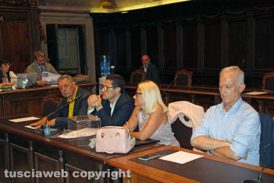 Viterbo - Consiglio comunale - Marini, Micci, Chiatti e Bruzziches