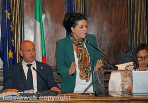 Viterbo - Consiglio comunale - Ciorba e Frontini