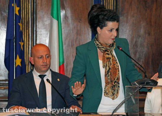 Viterbo - Consiglio comunale - Ciorba e Frontini
