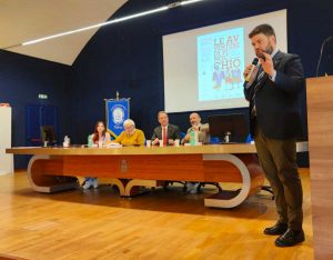 Viterbo - Il presidente della Provincia Alessandro Romoli alla presentazione di Pinocchio