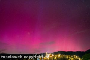 Aurora Boreale a Bolsena