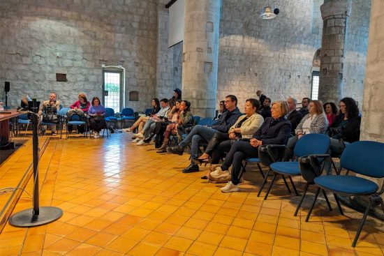 I partecipanti in aula