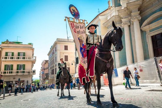 Tarquinia - Una passata edizione della revocazione storica delle Contrade