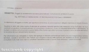 Infortunio mortale sul lavoro - La lettera dell'Inail