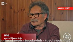 Chi l'ha visto - Il padre di Simone Mancini
