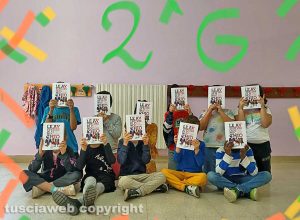 Viterbo - I bambini dell'istituto comprensivo statale Canevari