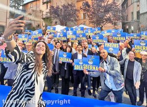 Viterbo - L’iniziativa a sostegno di Antonella Sberna a piazza del Gesù