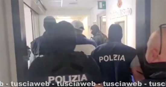 Maxioperazione contro la mafia turca - La polizia in azione a Bagnaia - Arrestato Baris Boyun