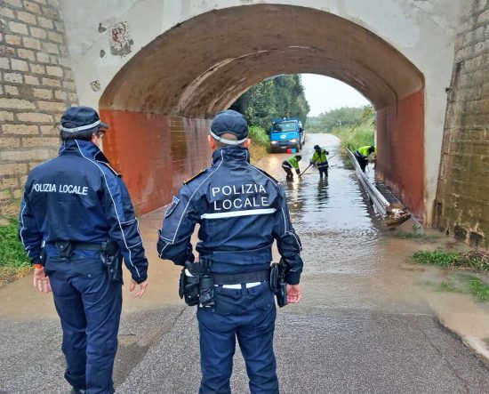 Tarquinia - Sottopassaggio strada delle Grottelle
